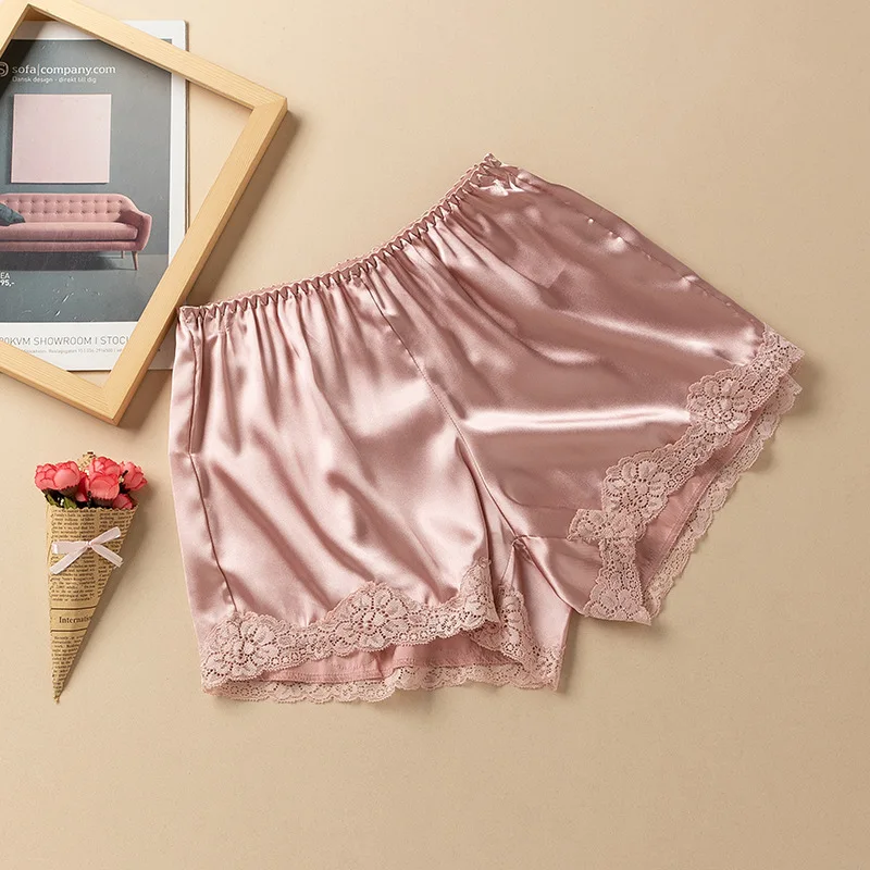 

Summer New Three-Point Lace Thin Loose Leggings Insurance Pants Anti-Exposure Can Be Worn Outside Women Trending Products 2021