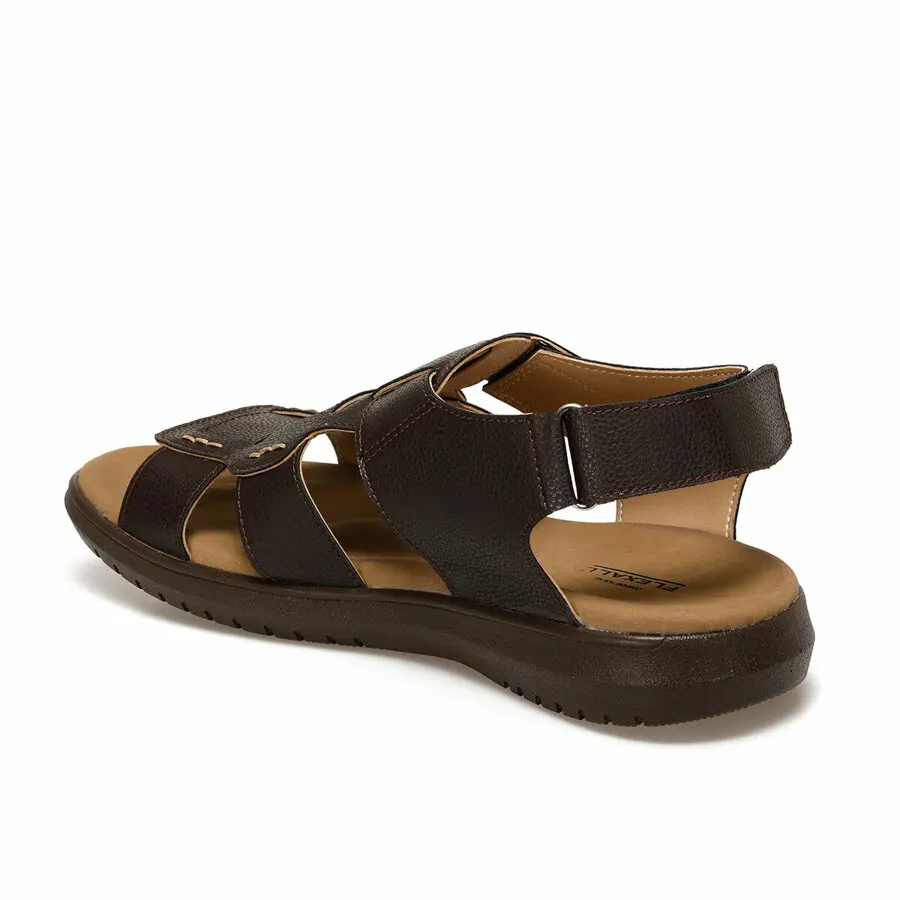 

Men Sandals Flexall Oz-2 Brown Men'S Classic Shoes