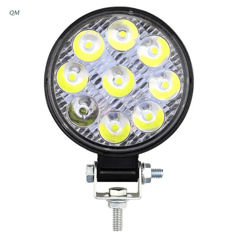 

13MF 12V 24V Car LED Spot Beam White Work Lights MINI 27W Working Light Bar