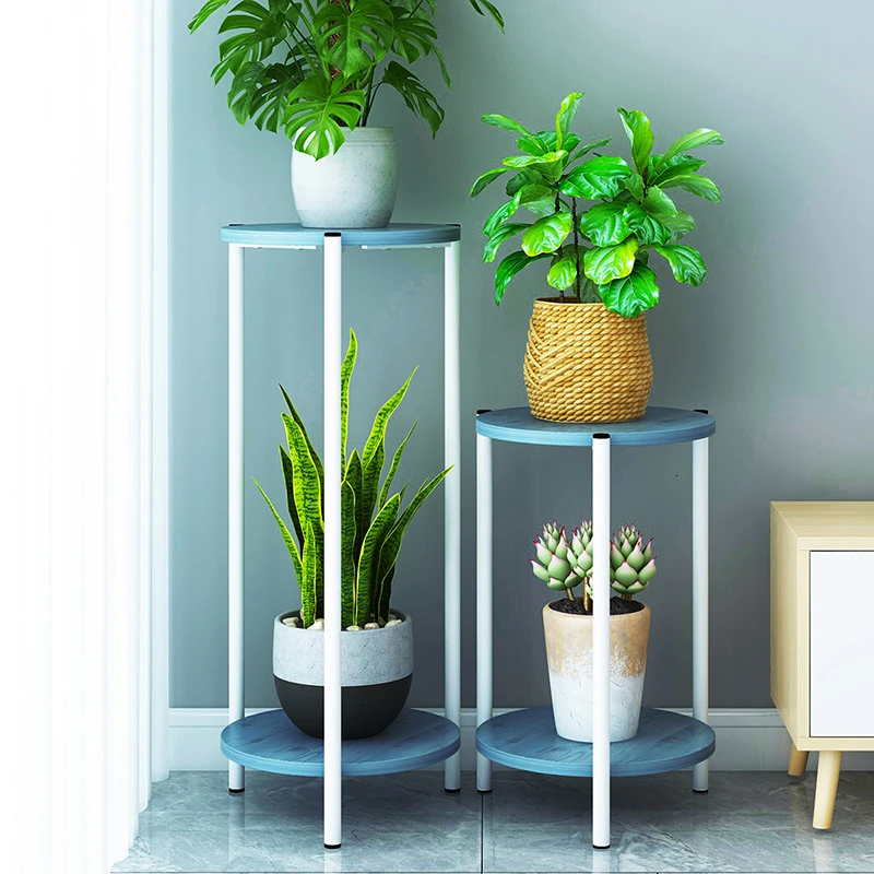 Многоэтажная полка с рамкой для цветочного горшка украшения интерьера|Полки