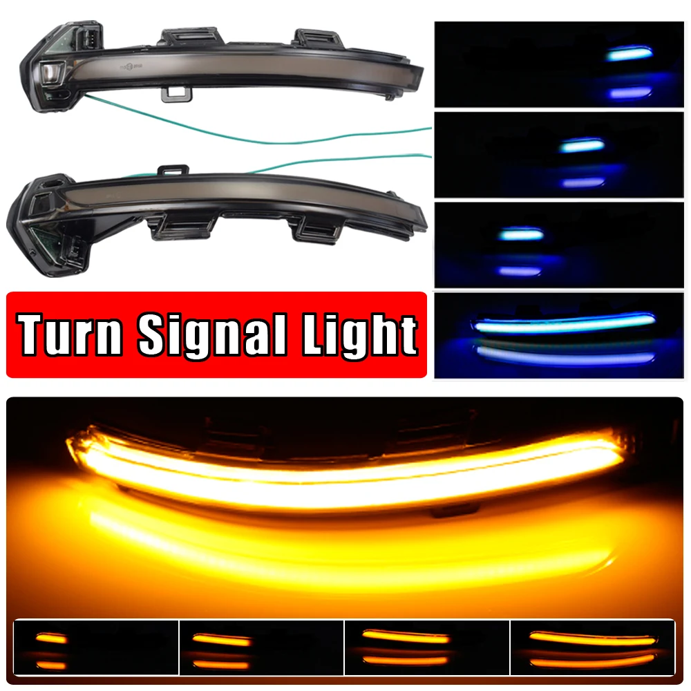 

Flowing Water Turn Signal Light Indicator Blinker Dynamic Light Signal For Volkswagen VW Passat B8 2015-2020 Arteon 2016-2017