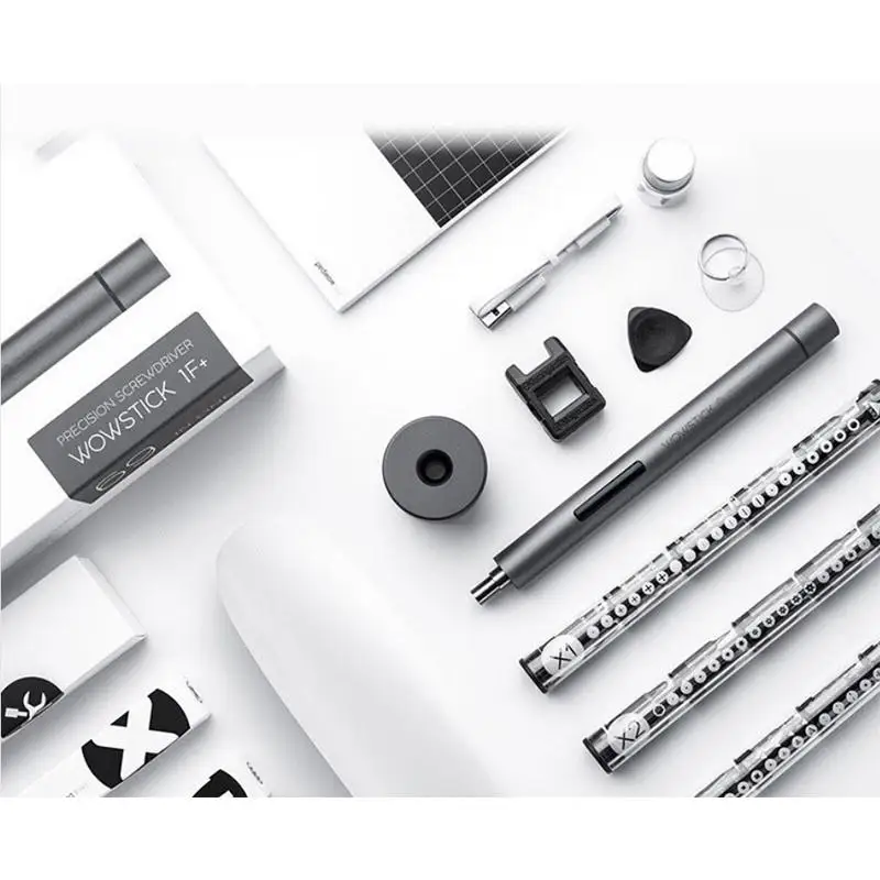 Wowstick 1F Pro мини электрическая отвертка перезаряжаемый беспроводной набор отверток с светодиодный литиевой батареей