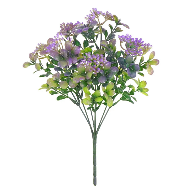 

Simulation 7 fork Milan fruit Creative Decorative Artificial Plant Simulation Plant Plastic Flower Wall Material Accessories