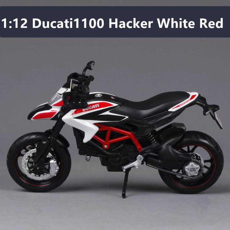 Ducati 1100 Maisto 1:12 Yamaha 450F моделирование сплав Мотокросс серии авторизованный модель мотоцикла игрушечный автомобиль - Цвет: Ducati 1100