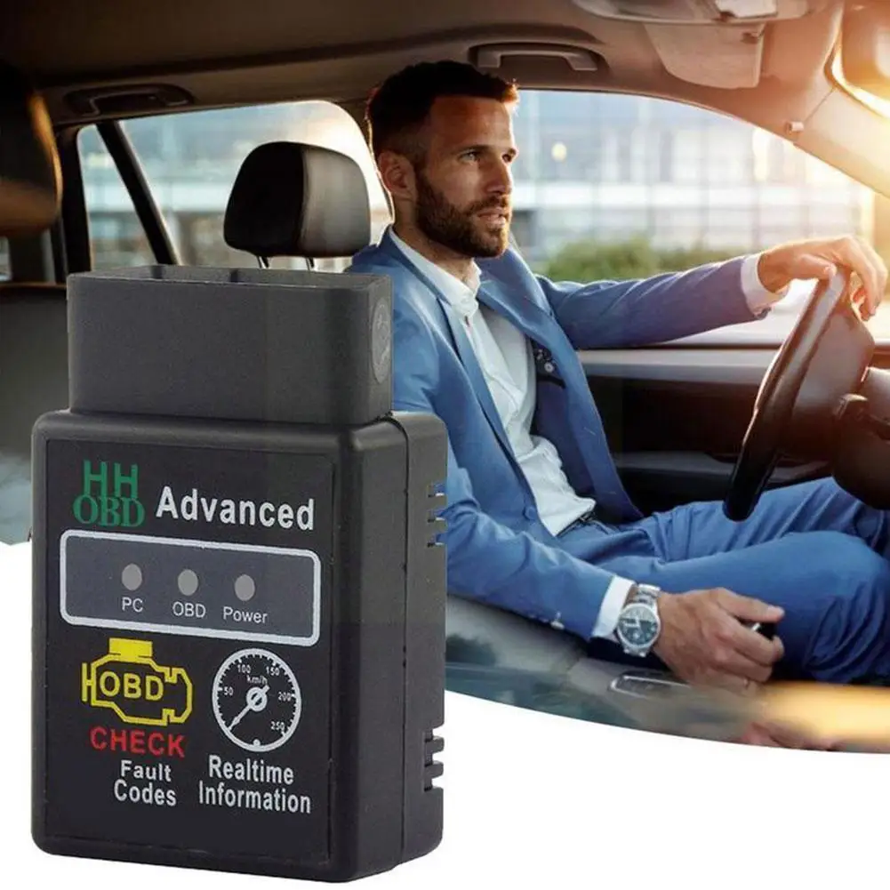 Диагностический инструмент Hhobd Elm327 V2.1 V1.5 Bluetooth Супер Мини Elm 327 Obd2 Can-bus сканер Hh Obd
