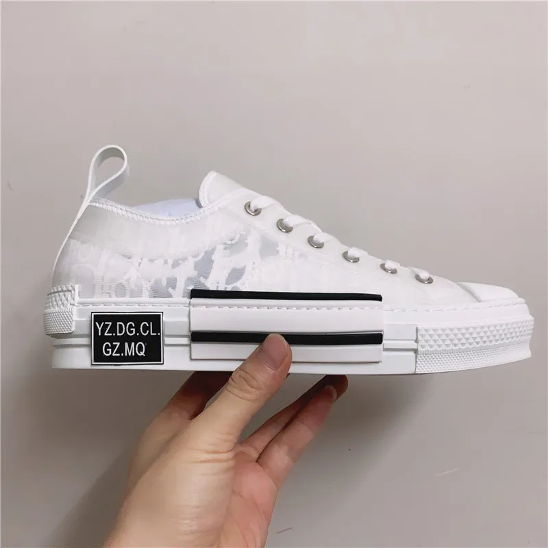 

Designer Oblique High Top Sneakers Luxury Men Women Letter Printed Outdoor Canvas Casual Shoes B23