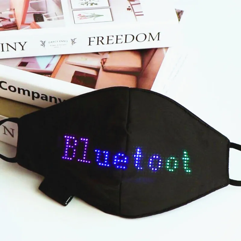 Программируемая светодиодная маска 12 х48 совместимая с Bluetooth со встроенным