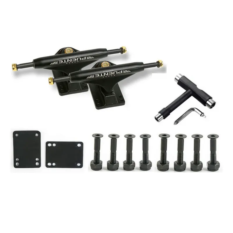 

5inch Professional Skateboard Bracket Double Rocker Bridge Skateboard Bridge Skateboard Accessories Tool Trucks Combination