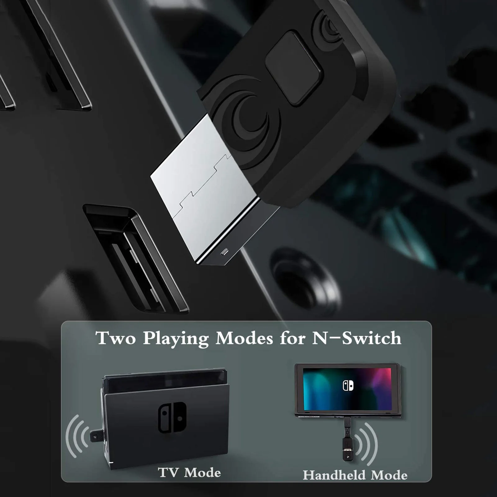 

USB Wireless Receiver Audio Receiver Transmitter Support Bluetooth Adapter for Switch PS5 PS4 PC Accessories