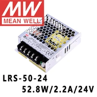 mean well lrs 50 24 meanwell 24vdc2 2a52w single output switching power supply online store