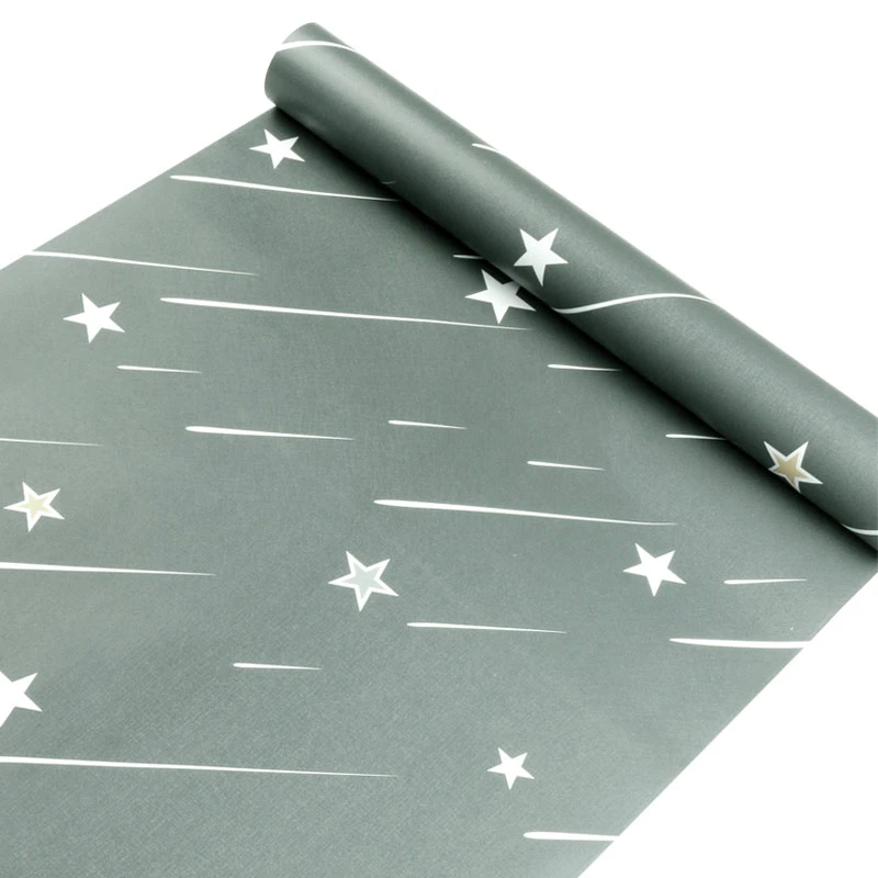 

Peel and Stick Star WallPaper Children Room Self Adhesive Furniture Wallpaper papel de parede infantil For Living room Bedroom