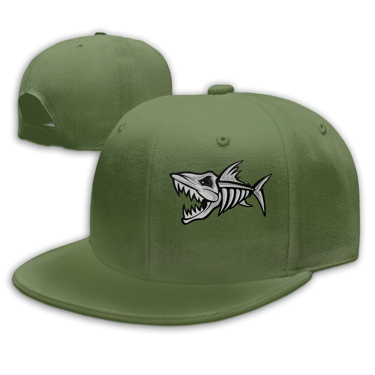 

Bone Fish men's womens Fashionable breathable Trucker Hat