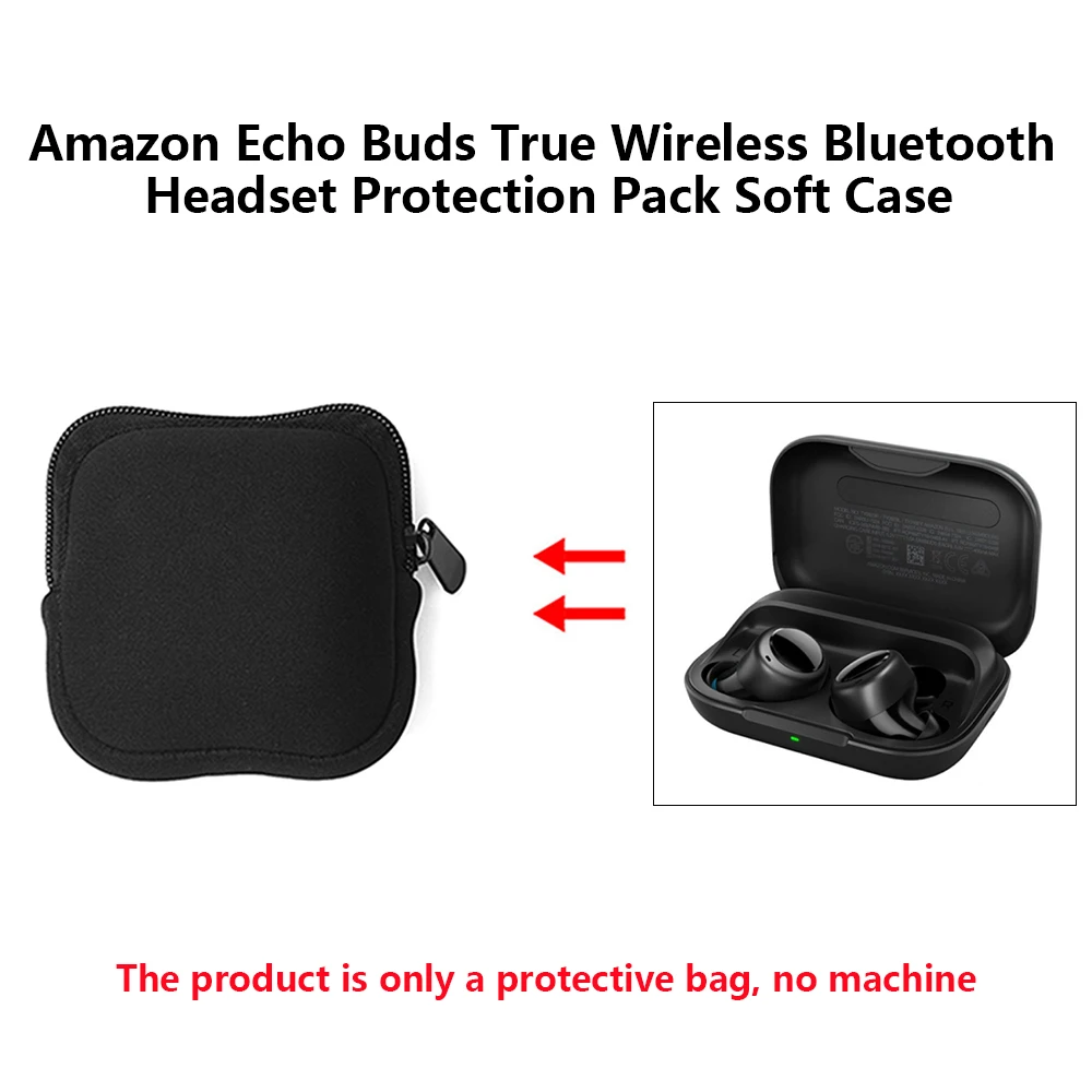 Защитный Мягкий чехол для гарнитуры Amazon Echo Buds беспроводная гарнитура Bluetooth |