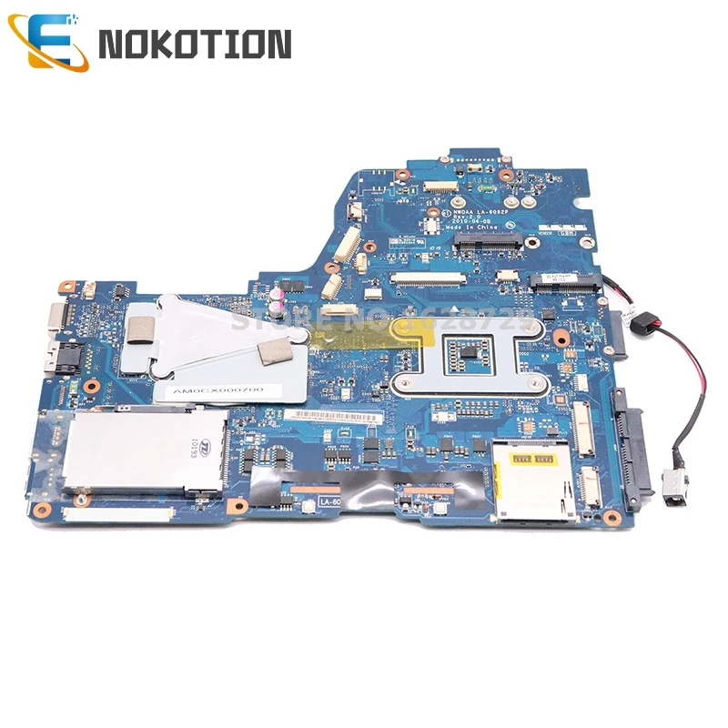 Материнская плата NOKOTION NWQAA LA-6062P для Toshiba satellite A660 A665 материнская ПК 3D K000112450 HM55 DDR3