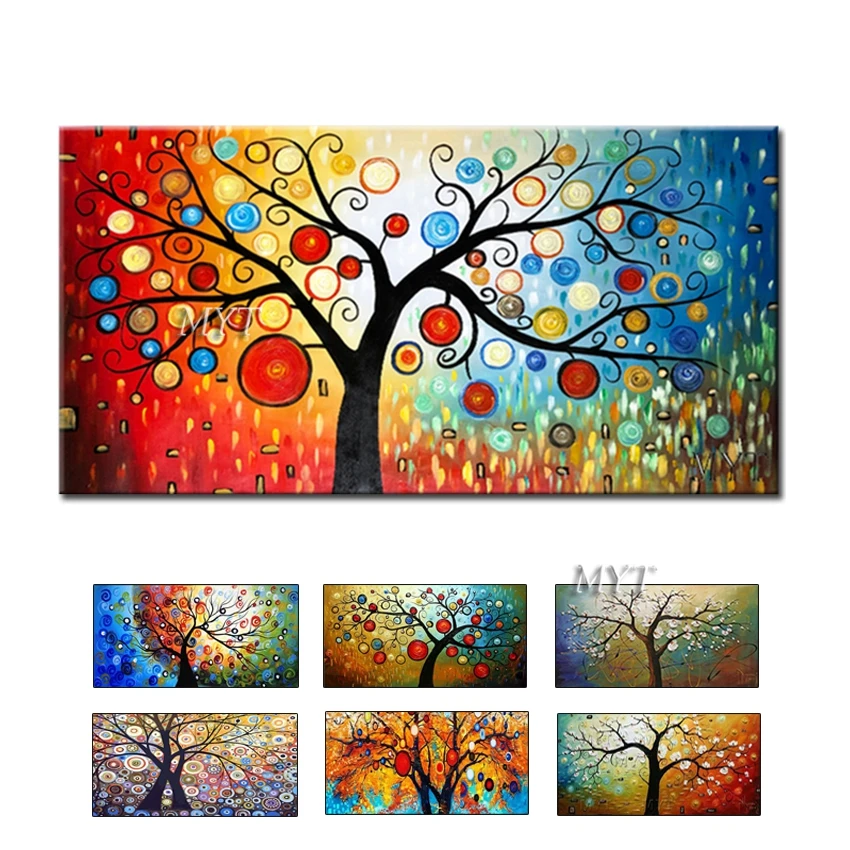 Ручная работа настенная абстрактная картина дерево украшение на стену живопись