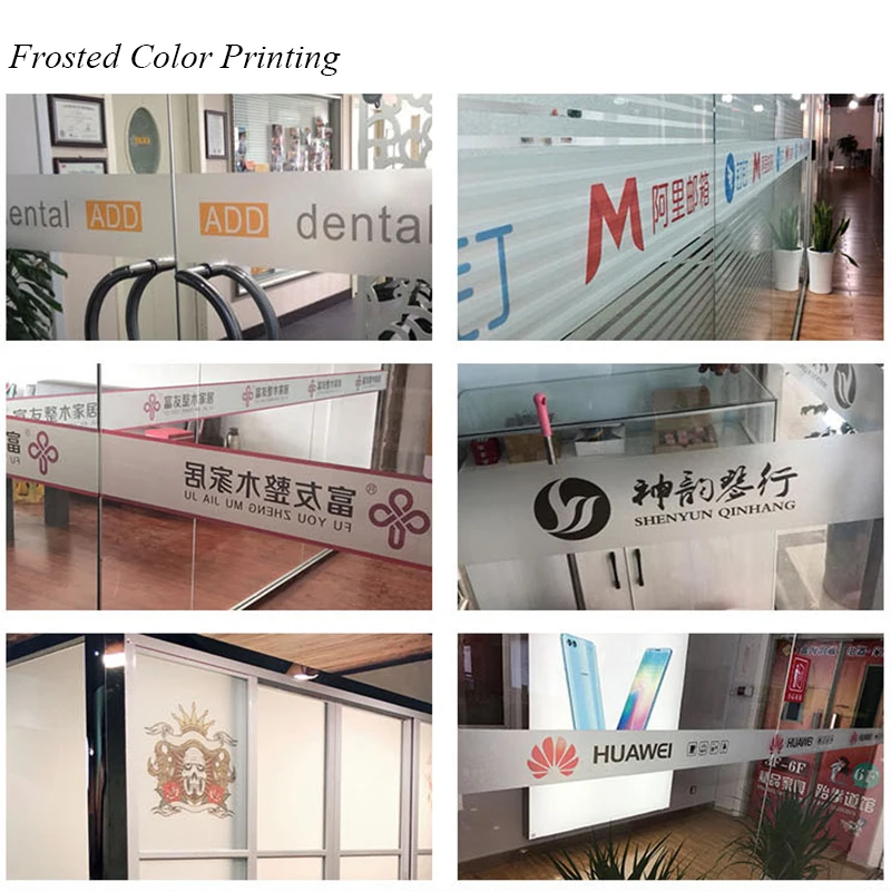 Виниловые наклейки высокого качества стеклянные пленки матовая резка