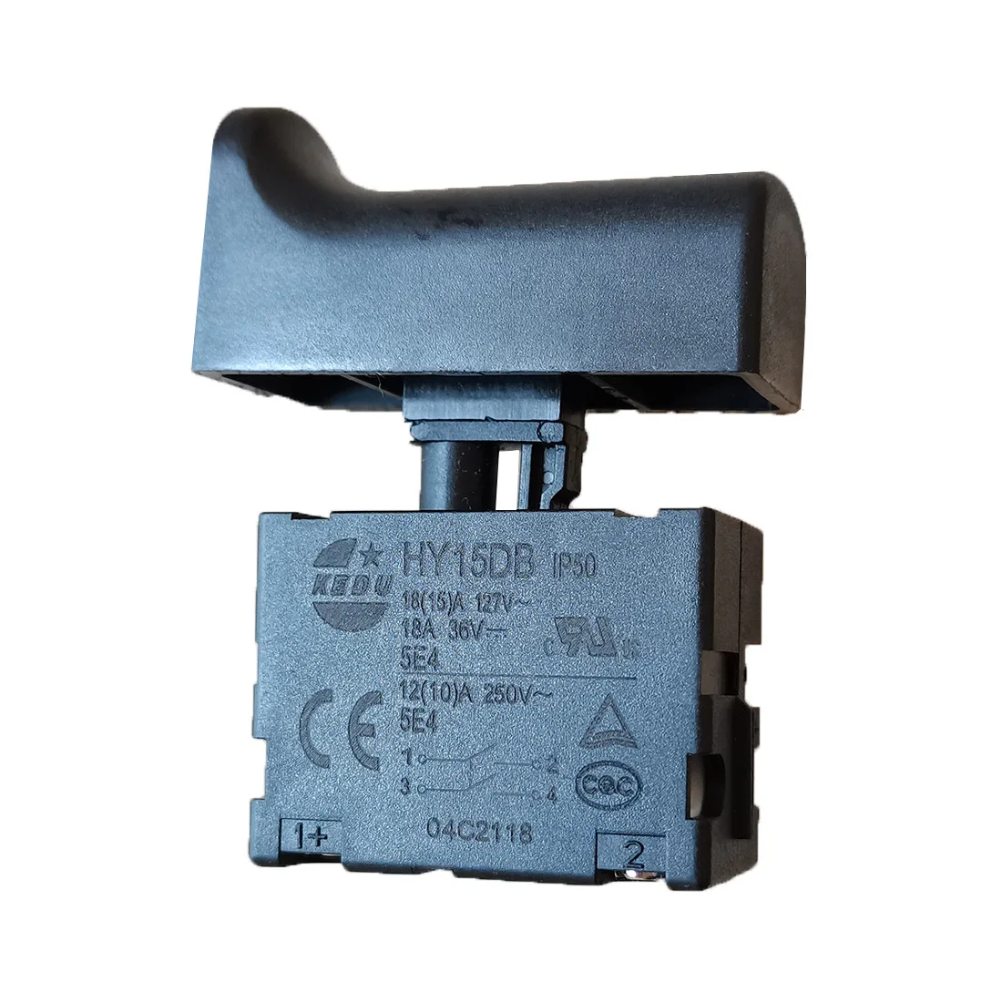 Пусковой переключатель KEDU HY15DB 2 шт. кнопочные переключатели с функцией