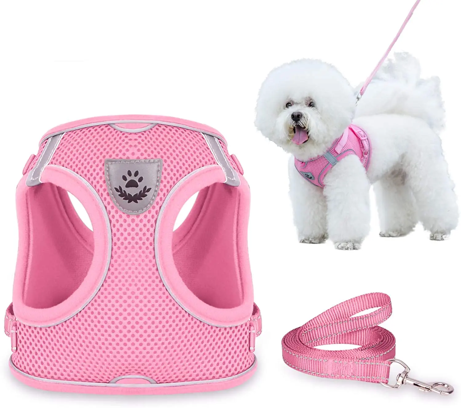 Воздухопроницаемая сетчатая шлейка для маленьких собак и щенков|Ошейники