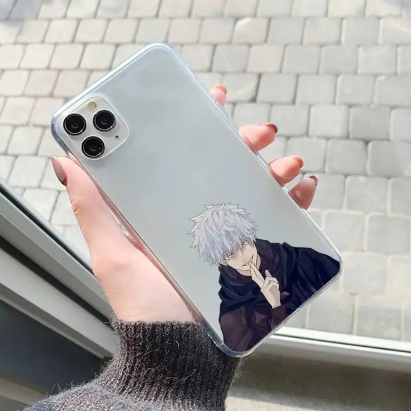 YNDFCNB Jujutsu кайсен Чехол для мобильного телефона iPhone 11 12 pro XS MAX 8 7 6 6S Plus X 5S SE 2020 XR fundas |
