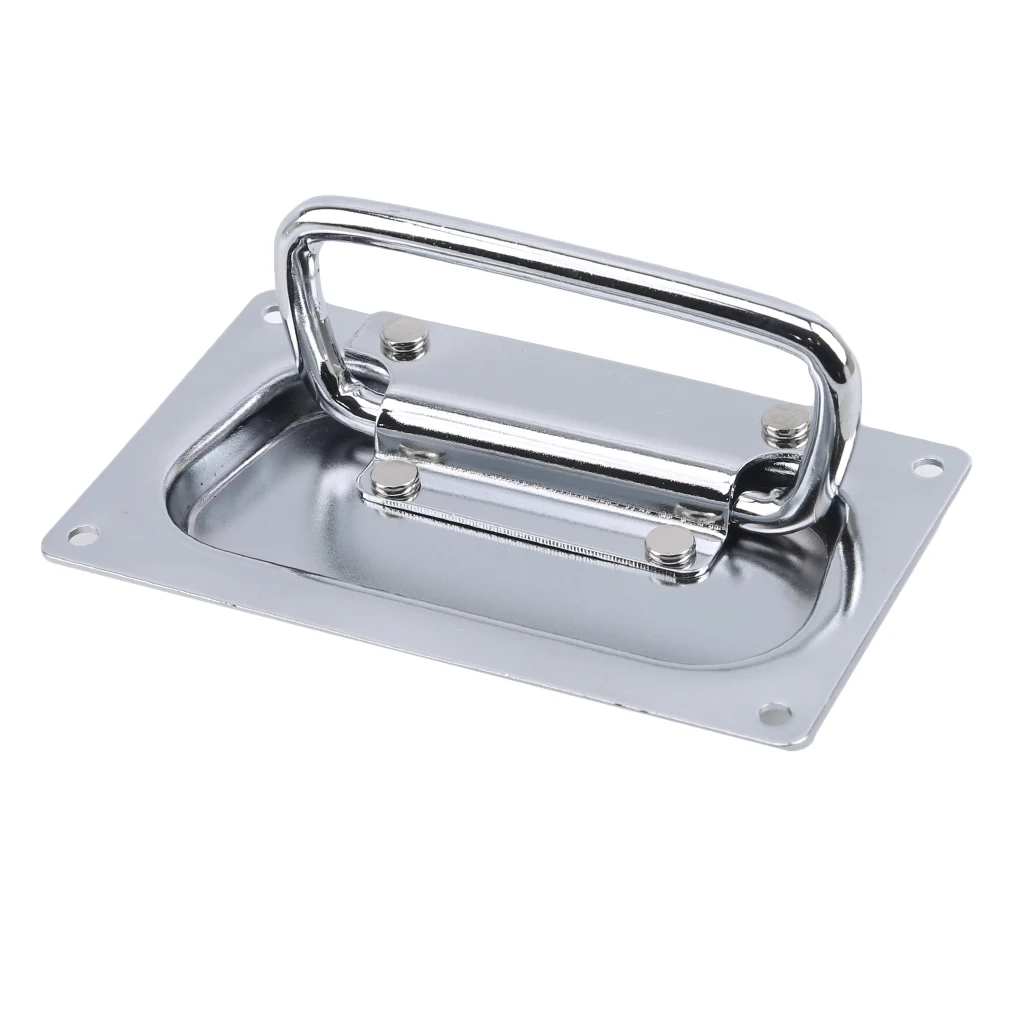 New Type Box Ring Folding luggage handle Toolbox suitcases Equipment cabinet pull drawer knobs hardware accessories | Обустройство