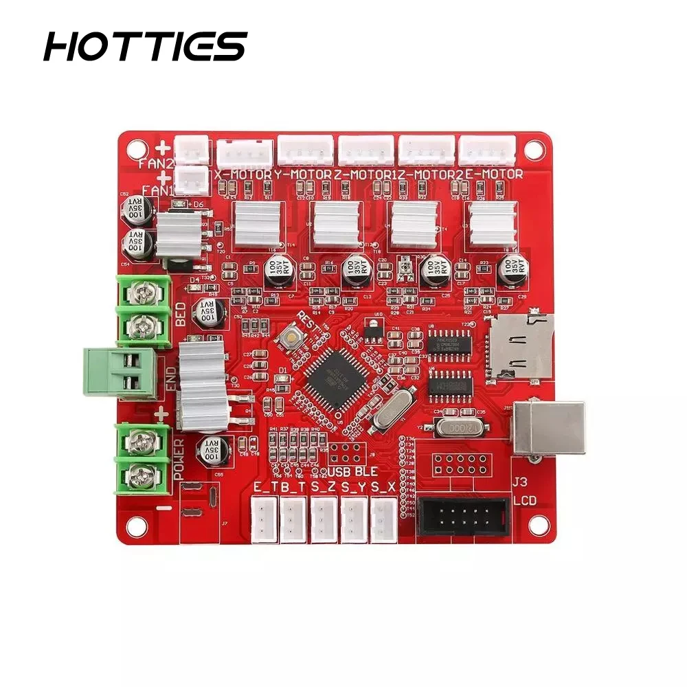 ANET V1.7 3d принтер материнская плата Reprap Ramps1.4 12 В ЖК-Плата управления с USB разъемом для A2 A6 A8 3D настольный принтер
