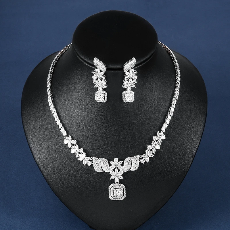 WEIMANJINGDIAN фианиты искусственные для невесты или подруги невесты|Ювелирные наборы