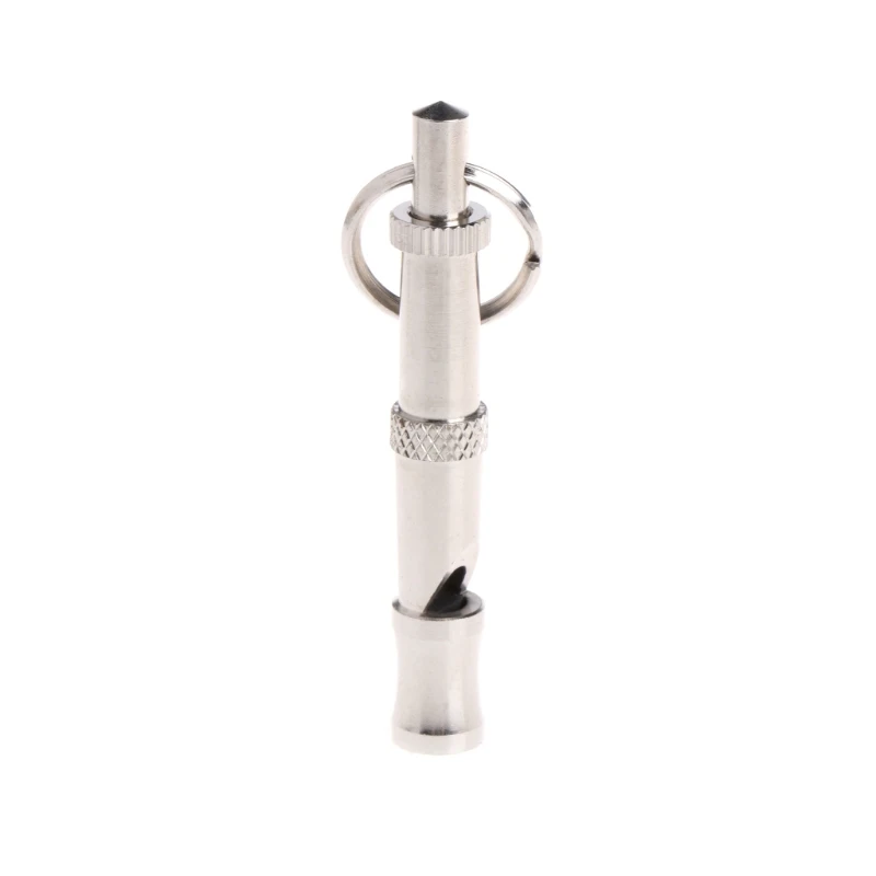 

Pet Dog Training Obedience Whistle Ultrasonic Supersonic Sound Pitch Quiet Adjustable Flute Puppy