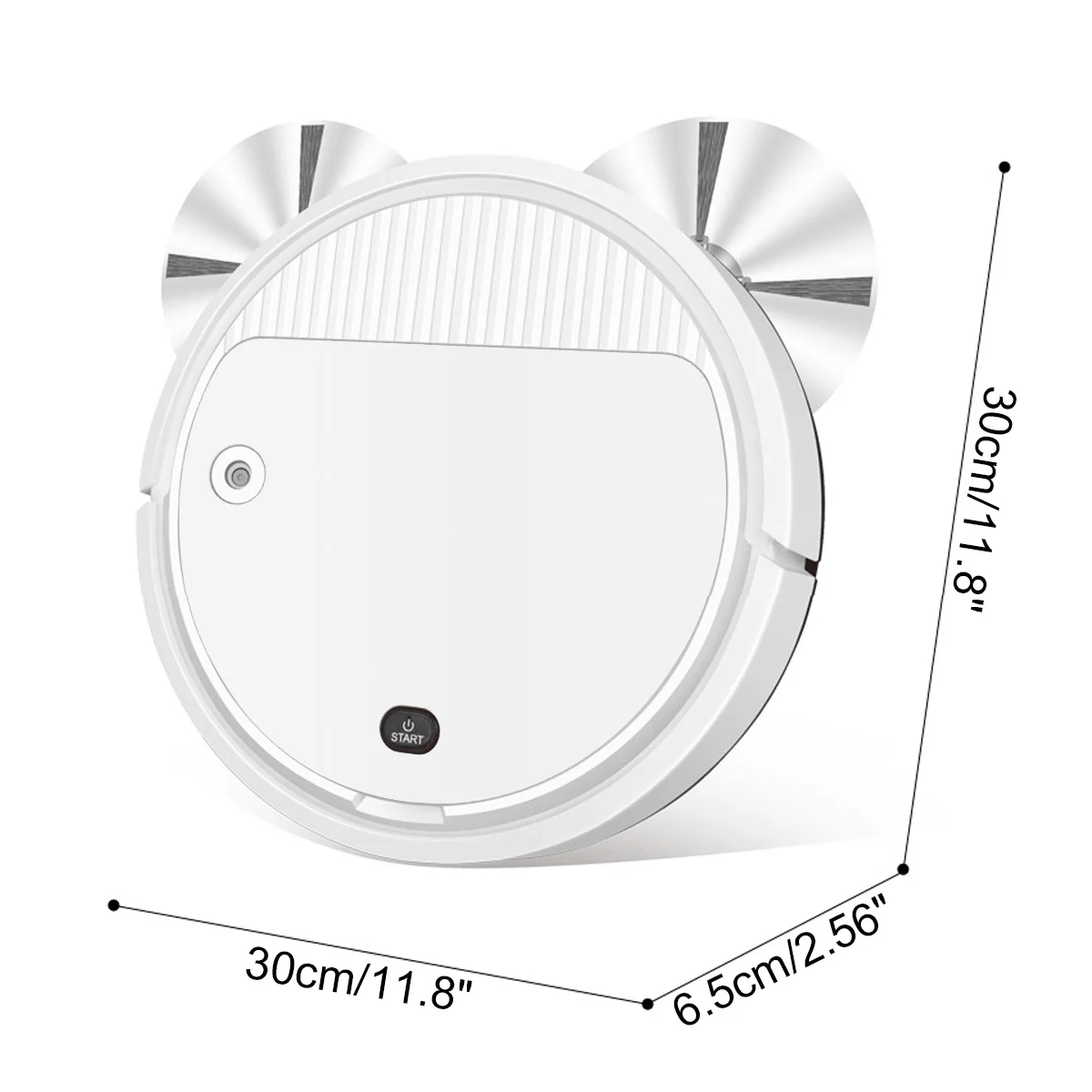 

1800Pa Robot Vacuum Cleaner 4-In-1 Auto USB Rechargeable Smart Sweeping Robot Dry Wet Vacuum Cleaner Smart Floor Cleaner