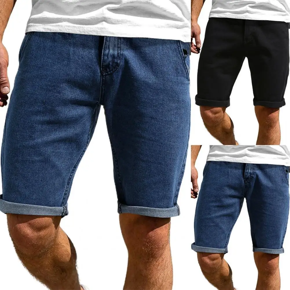 

Summer Men Shorts Solid Color Knee Length Summer Mid Rise Loose Shorts Sweatpants Fitness Summer party 2021 мужская одежда
