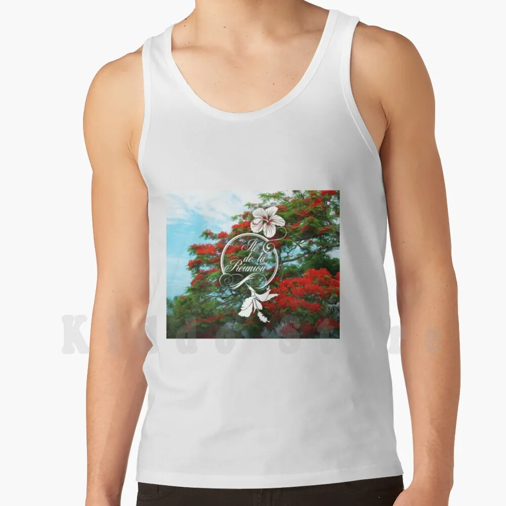 

Майка Reunion Ant & Hibiscus, 974 хлопок, 100%, 974
