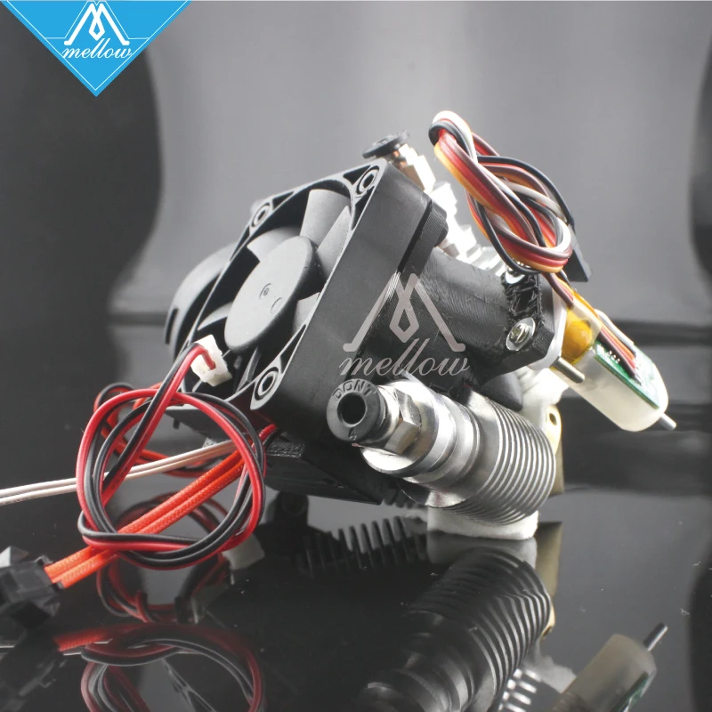 Mellow 3d принтер Алмазный Hotend латунь многоцветная насадка Горячий Конец 0,4 мм/1,75 мм для I3 вентилятор экструдера комплект+ датчик автоматического выравнивания