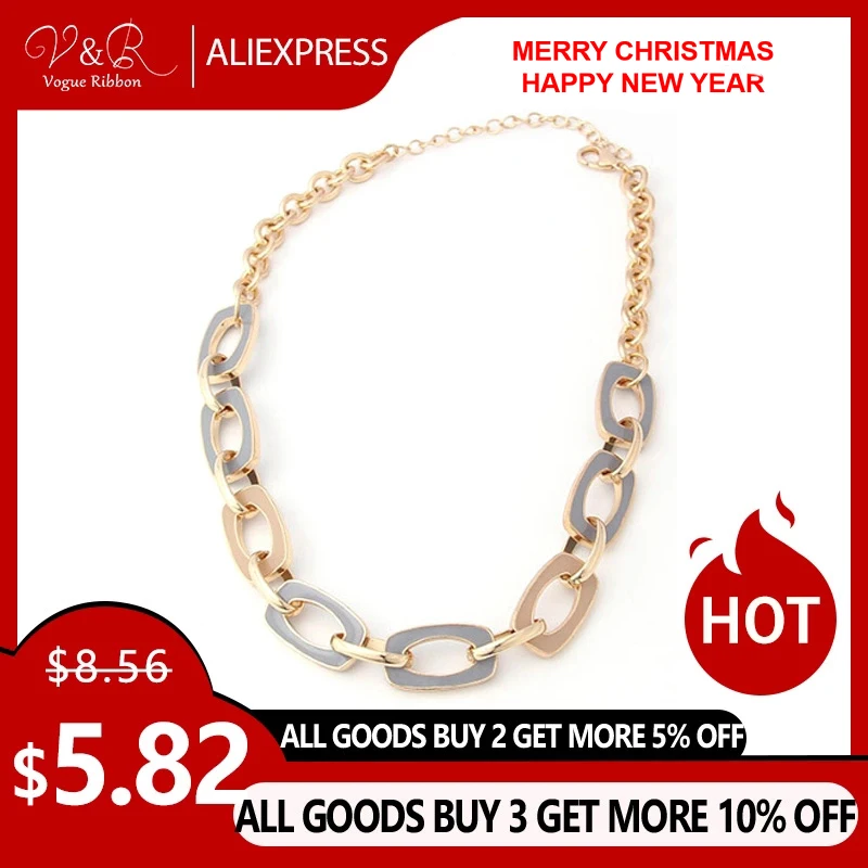 Двухцветная эмалированная подвеска многоразмерная цепочка N ожерелье новинка 2019