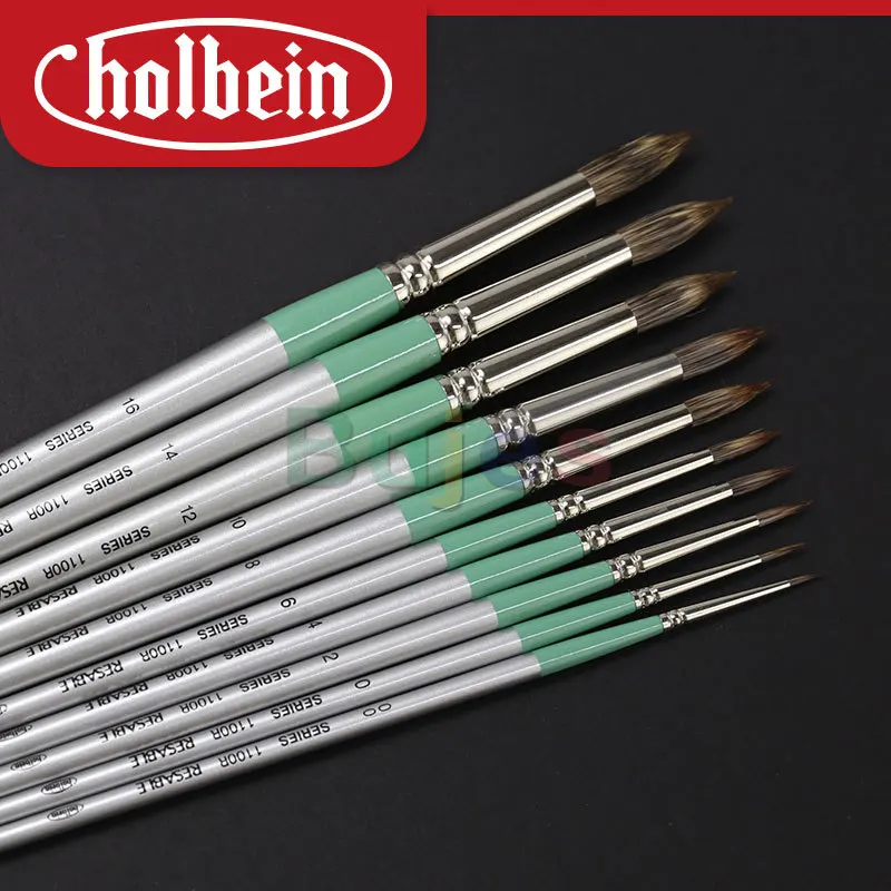 Кисть для акварели Holbein 1100rSeries кисть из синтетического волокна шариковая ручка