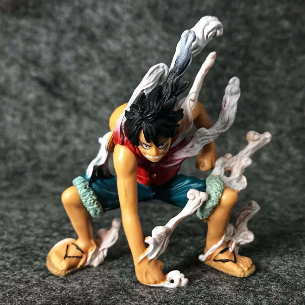 Аниме OP Monkey D Luffy вторая Экипировка первая вспышка ПВХ экшн фигурка Луффи