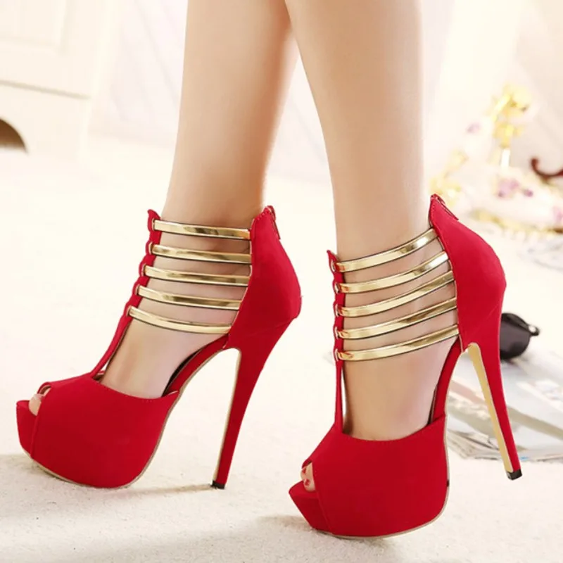 Новинка большие размеры 35 43 женские босоножки на высоком каблуке вечерние