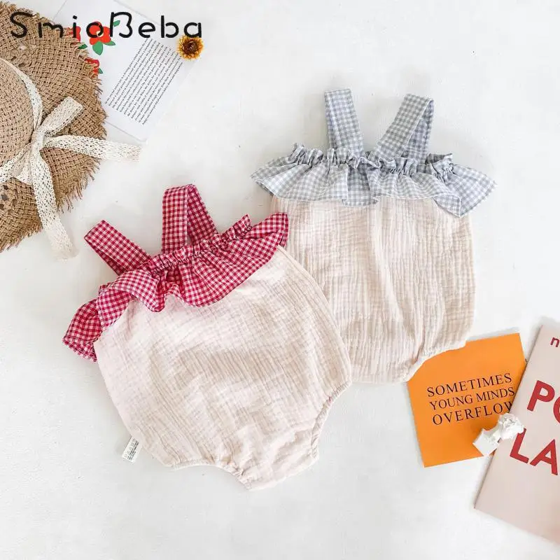 

Комбинезон на бретельках с большим кружевным бантом для маленьких девочек, комбинезон для новорожденных с сумочкой в стиле Галантерея, оде...