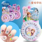 Наклейки для ногтей для девочек, с героями мультфильмов, Disney