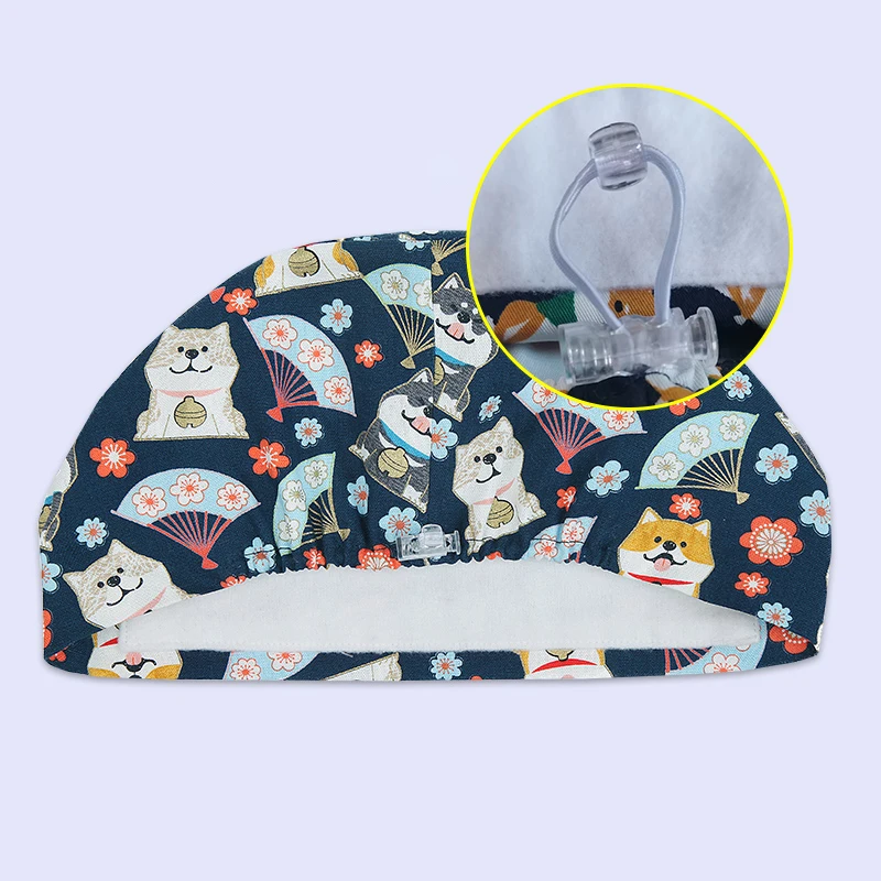 Шапка унисекс с рисунком собак шапка для кормящих животных из 100% хлопка черепом