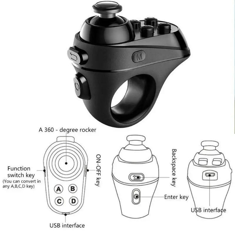 Bluetooth 4 0 Vr контроллер беспроводной геймпад джойстик смартфоны на Ios пульт ДУ для