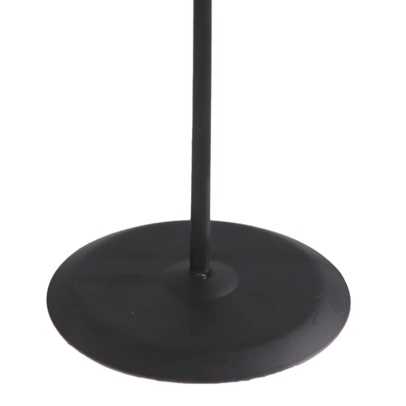 2 шт. подсвечник однотонный металлический Настольный Декор для дома офиса черный