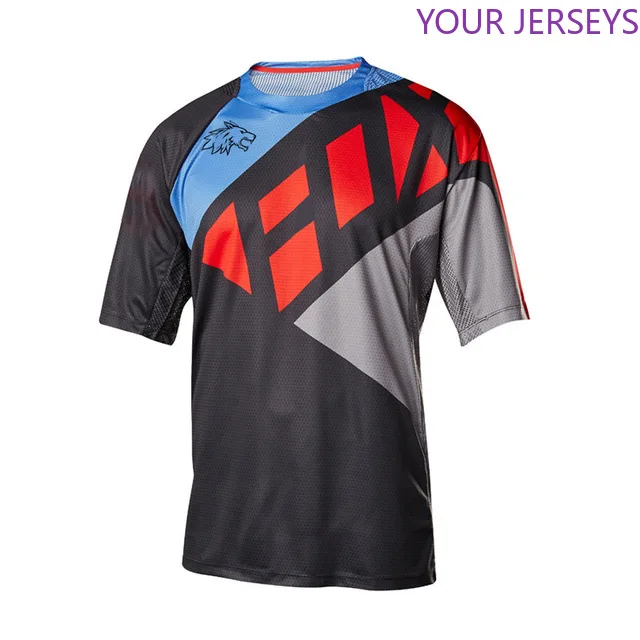 

2022 мото Джерси Горный горный велосипед горные футболки Одежда MTB Мотокросс DH рубашка MX Мотоцикл Велоспорт одежда KC FXR