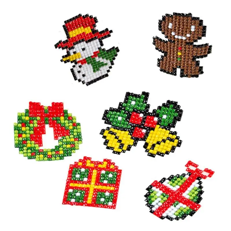 

DIY 5d diamond painting Cartoon for needlework Special beads Children Mosaic diamonds Gift Stickers for Christmas cards