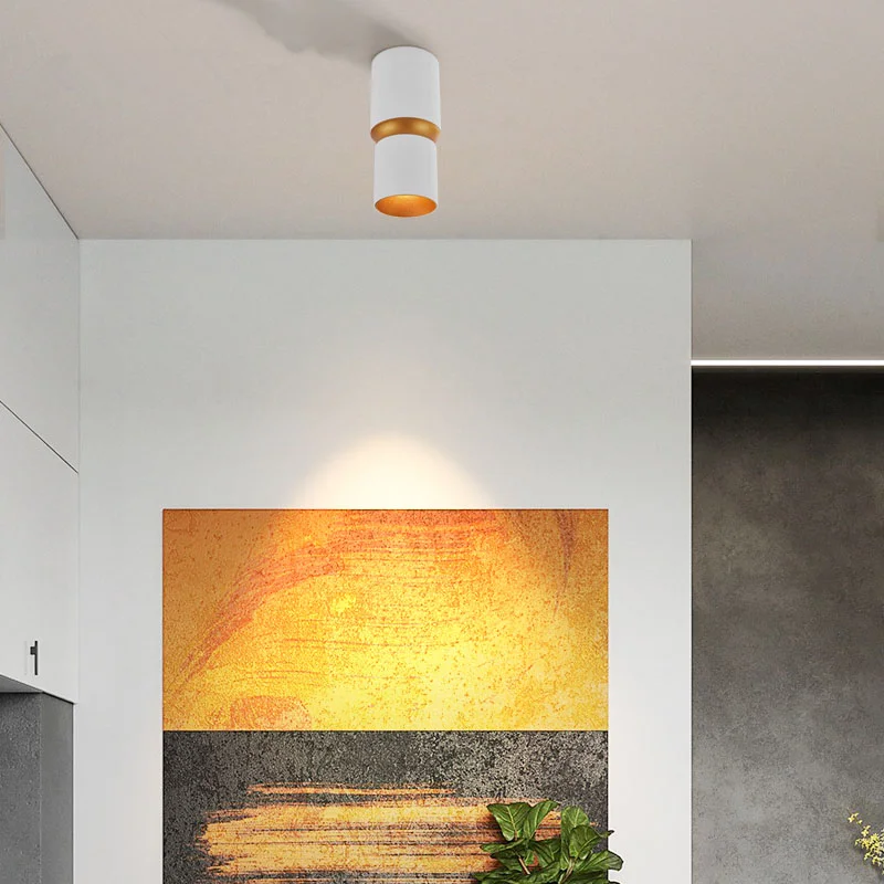 

Dimmable Unique LED Downlight Surface Mounted Lamp 7W 10W 12W15W COB LED Ceiling Spot Lights AC110-220V LED Indoor lighting
