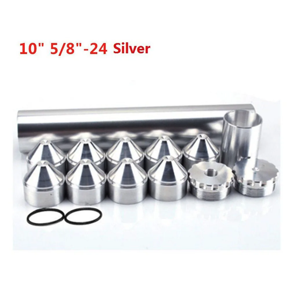 Алюминиевый Топливный фильтр для автомобиля 10 дюймов 1/2-28 или 5/8-24 ловушка