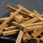 1 пакет 60 г деревянные чипы маленькие бревна палочки искусственные палочки полимерные благовония 7,5 см для дома сандалии деревянный декор праздник Q7t4
