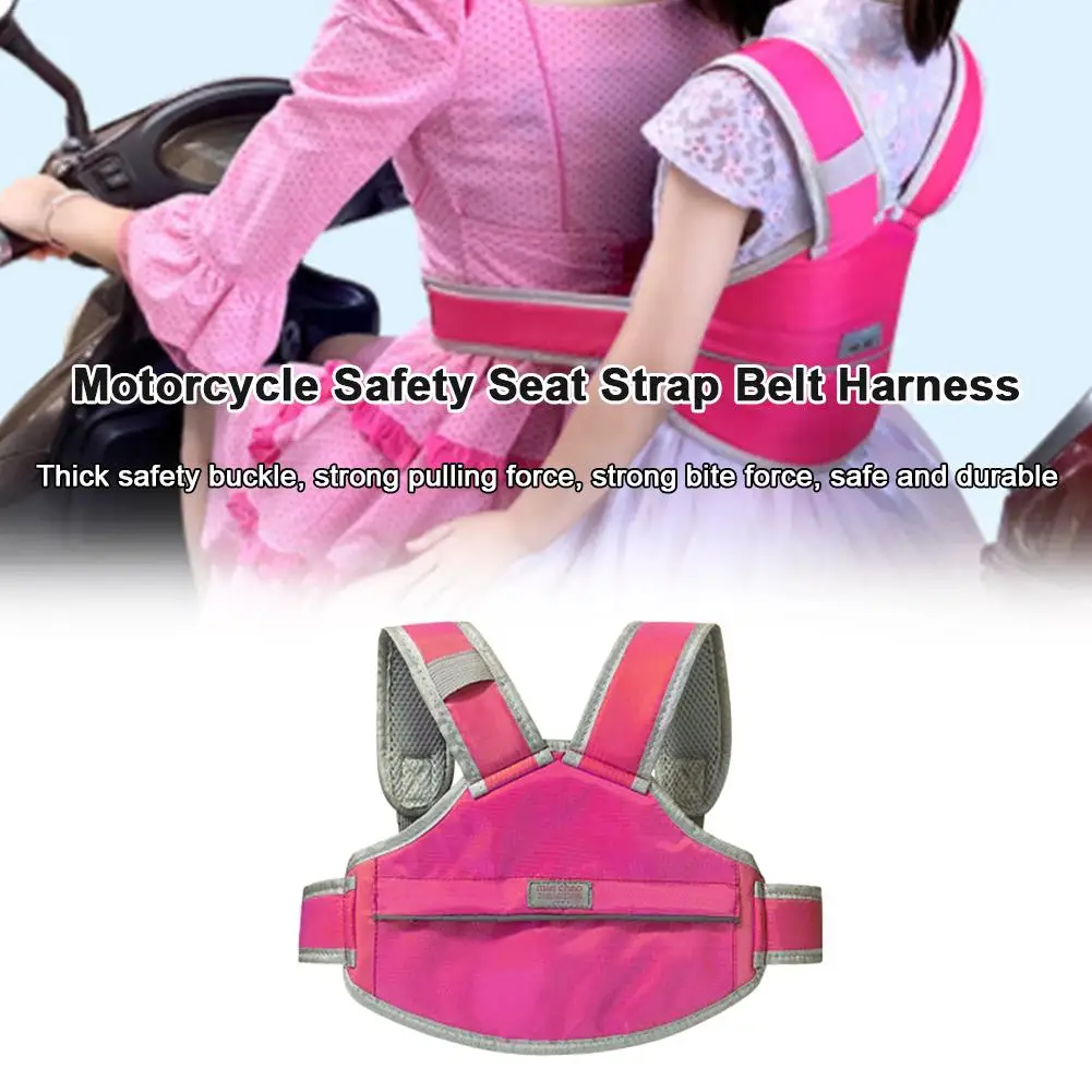 Children Safety Seat Strap Breathable Comfortable Belt Harness For Electric Car Motorcycle Bicycle Scooter Kids |