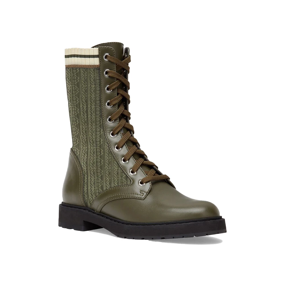 

Кожаные байкерские ботинки WFMD 21ss с стрейчевой тканью # wfmd477D