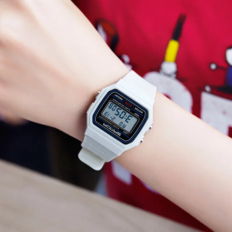 SANDA Брендовые спортивные часы детские для девочек и мальчиков наручные