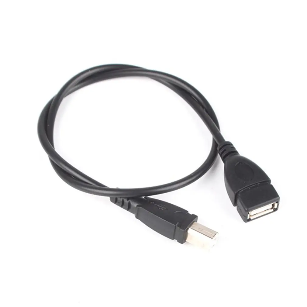 Кабель-адаптер для принтера со штекером USB 2 0 A на штекер B сканер 90 градусов кабель