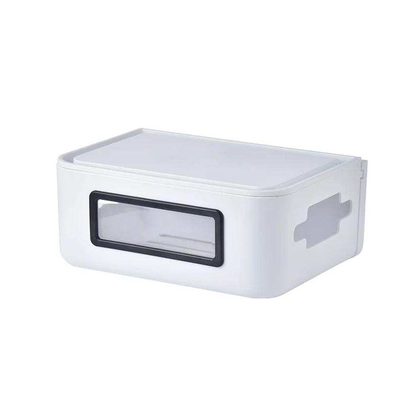 White Wire Box Маршрутизатор Wi-Fi для хранения ящик настенный Монтажная стойка для досок ТВ стойка данных защиты расположение провода Пластик рамки с выдвижными ящиками Тип - Цвет: White Wire Box